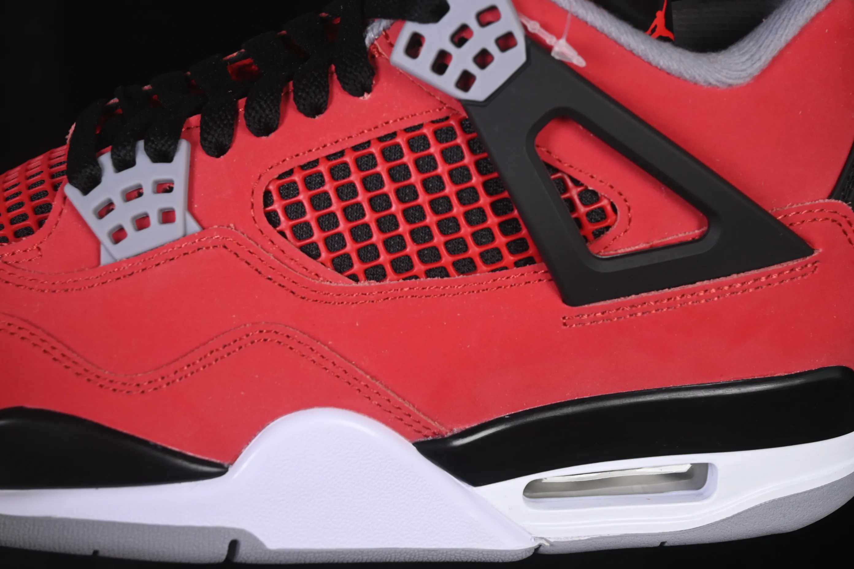 All categories Air Jordan Jordan series basketball shoes Air Jordan 4 W version Air Jordan 4 "Toro" AJ4 Joe 4 Big Red Bull replica basketball shoes FQ8138-600